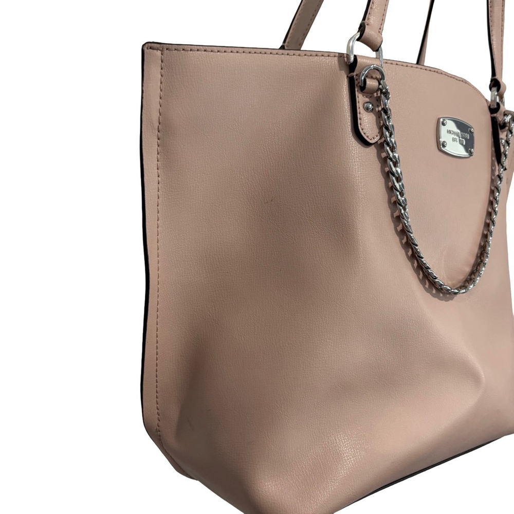 Michael Kors Pink Tote Bag large Leather - Picture 2 of 5